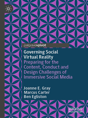 cover image of Governing Social Virtual Reality